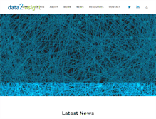 Tablet Screenshot of data2insight.com